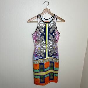 Clover Canyon Racerback Tank Sleeveless Print Dress Size Small